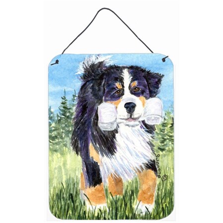 Carolines Treasures Bernese Mountain Dog Aluminium Metal Wall Or Door Hanging Prints SS8860DS1216